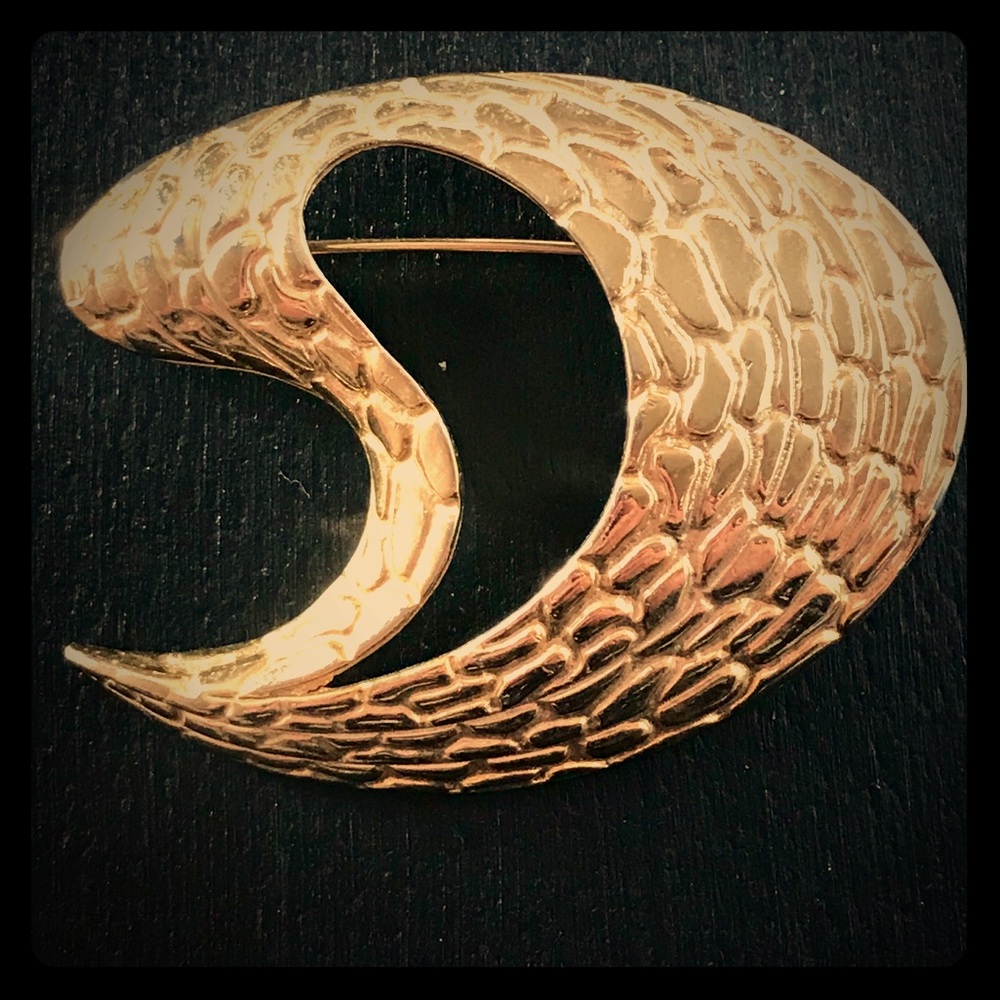 Vintage Signed M. Jent Brooch
